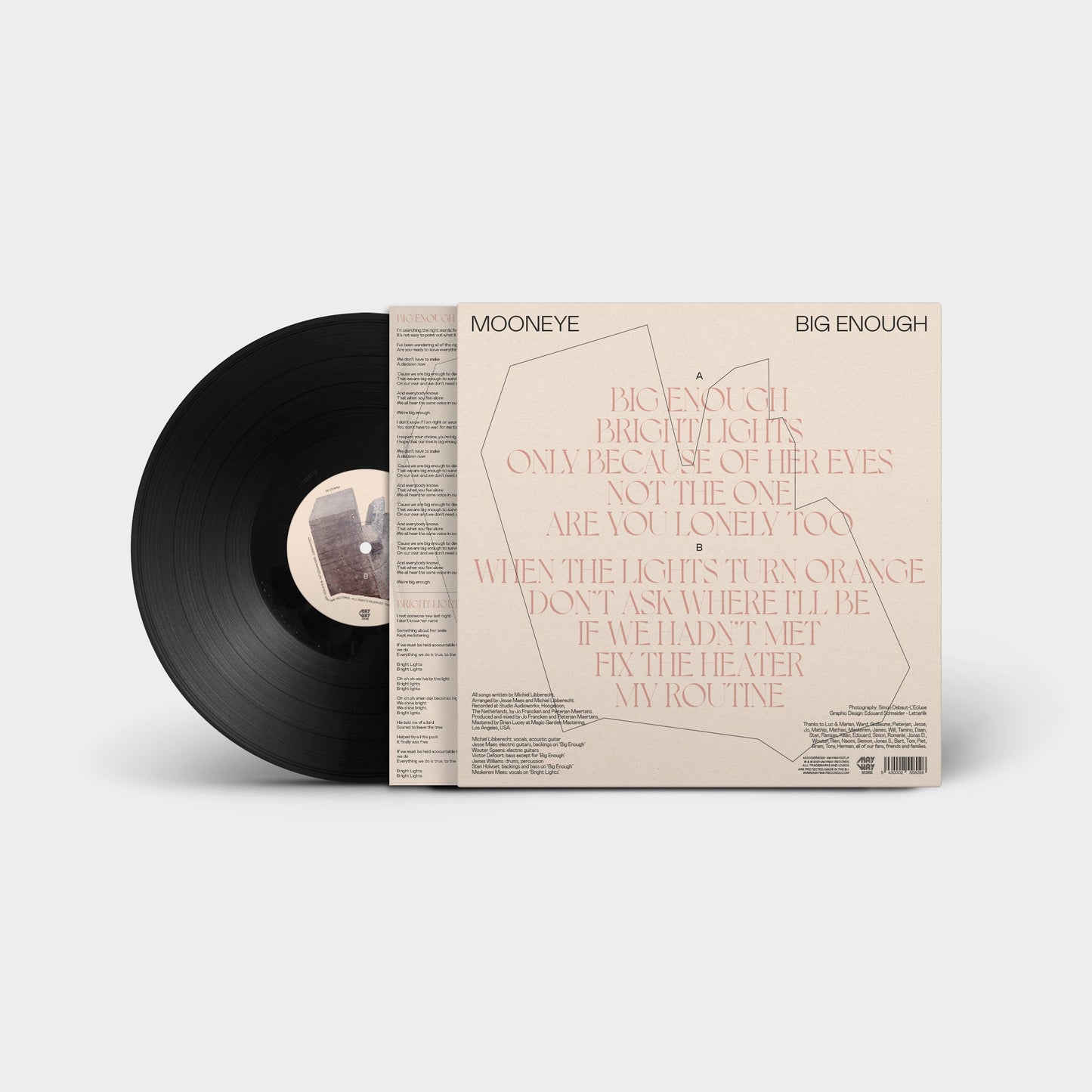 "Big Enough" Black Vinyl