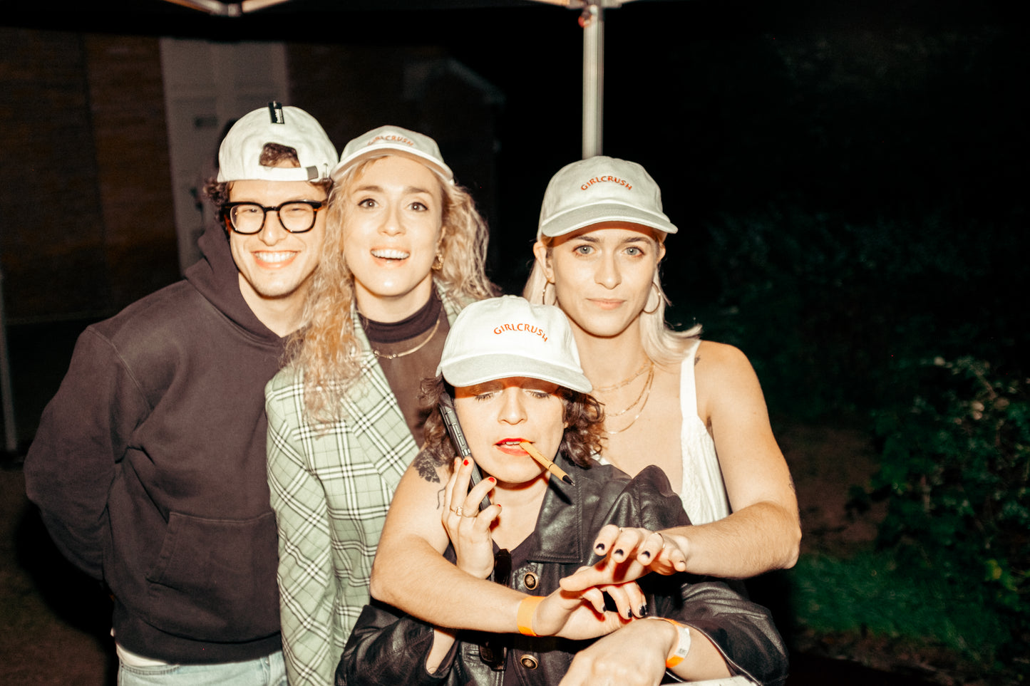 GIRLCRUSH CAP WHITE