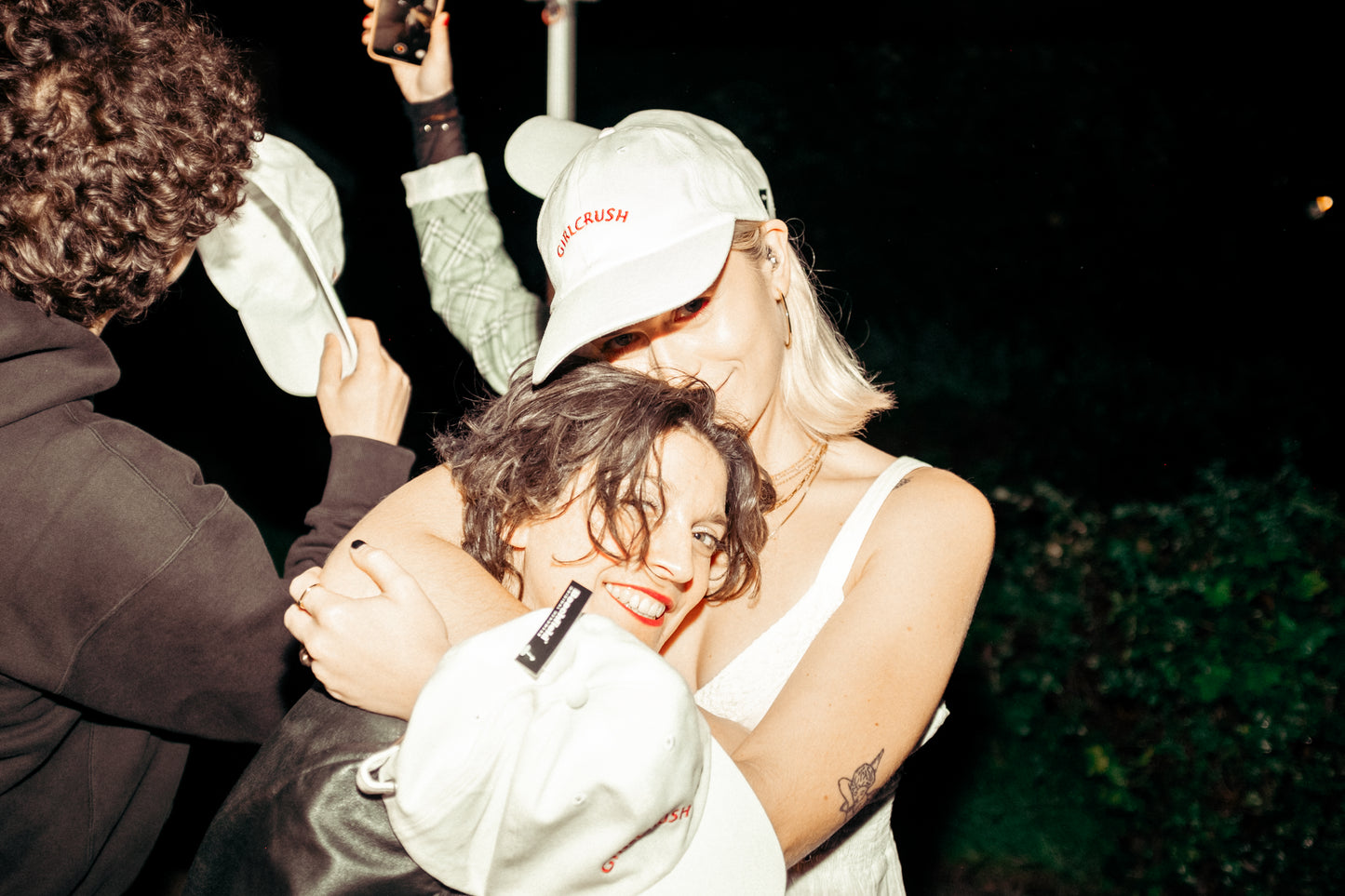 GIRLCRUSH CAP WHITE