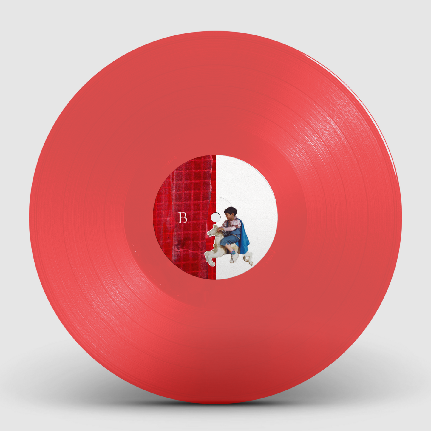 IIUII - EP - 10inch transparant RED VINYL